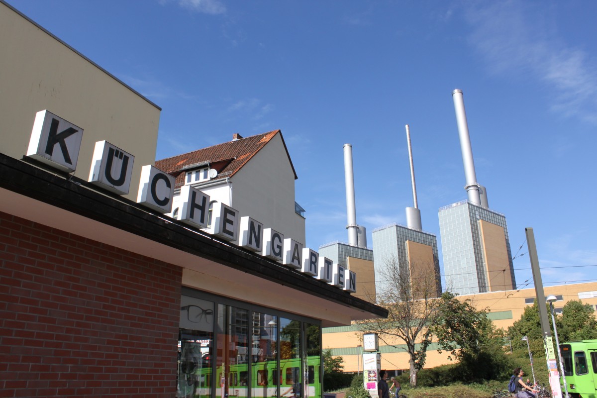 Der Küchengarten - Zentraler Platz im Stadtteil Linden